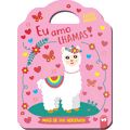  Livro BICHO MANIA: Eu amo Lhamas - Ed. Vale das Letras